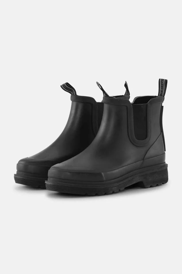 Ilse Jacobsen Chelsea Rain 8211 Black Women Rainboots Short