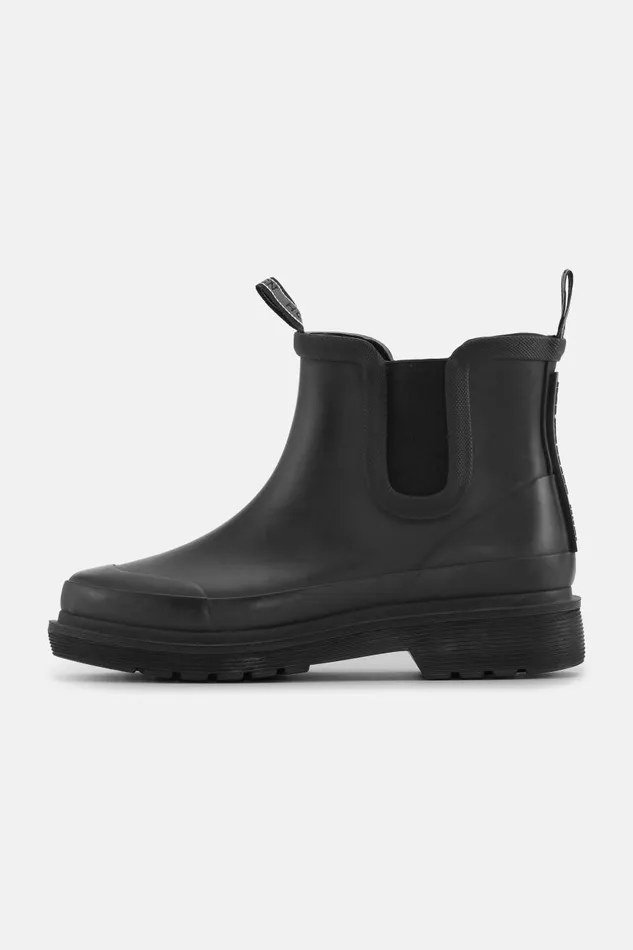 Ilse Jacobsen Chelsea Rain 8211 Black Women Rainboots Short