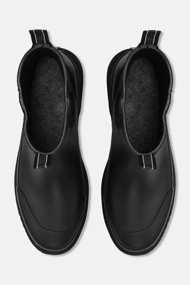 Ilse Jacobsen Chelsea Rain 8211 Black Women Rainboots Short