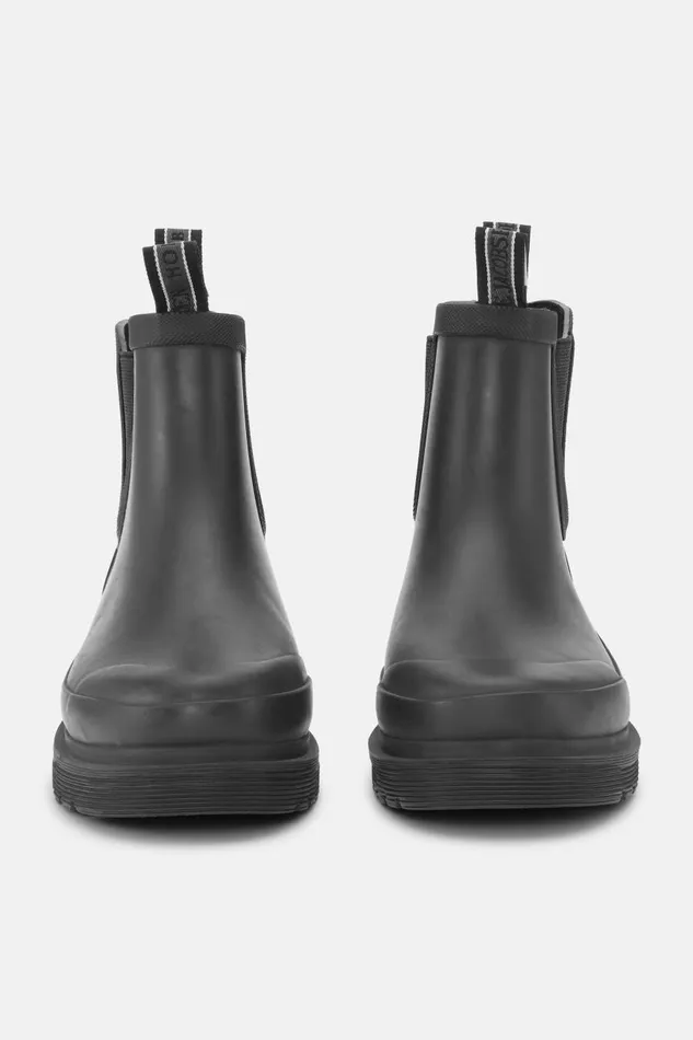 Ilse Jacobsen Chelsea Rain 8211 Black Women Rainboots Short