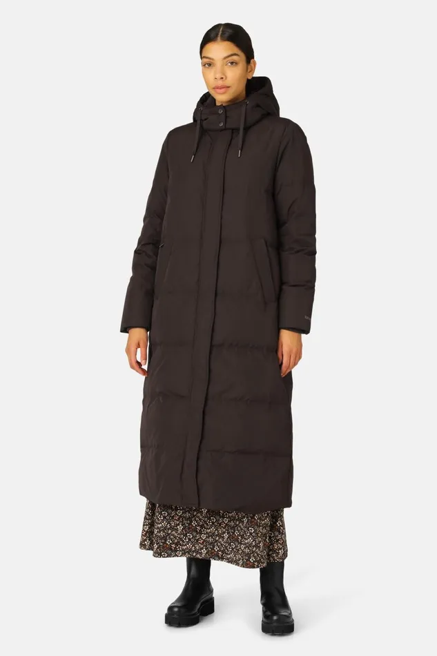 Ilse Jacobsen Down Coat 8211 Ganache Women Jackets And Coats