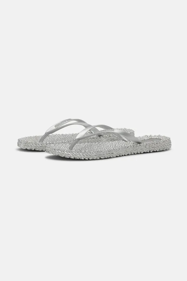 Ilse Jacobsen Flip Flop 8211 Silver Women Flip Flops