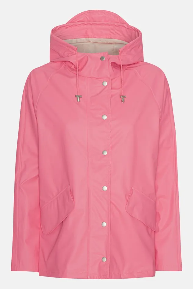 Ilse Jacobsen Rain Jacket 8211 Pink Lemonade Women Raincoats