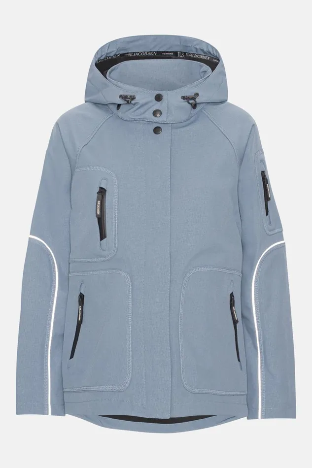 Ilse Jacobsen Rain Jacket 8211 Winter Ocean Women Raincoats