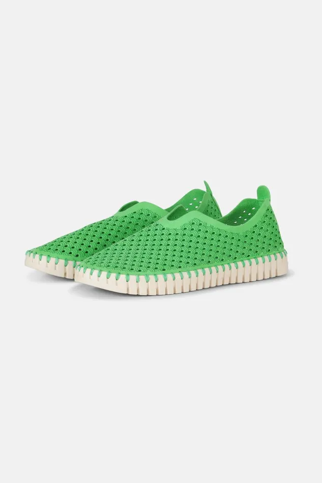Ilse Jacobsen Tulip SlipIn 8211 Bright Green Women Tulip Flats