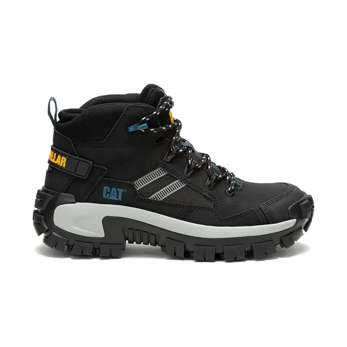 Invader Mid Vent Composite Toe Work Boot Black Men Cat Footwear Boots