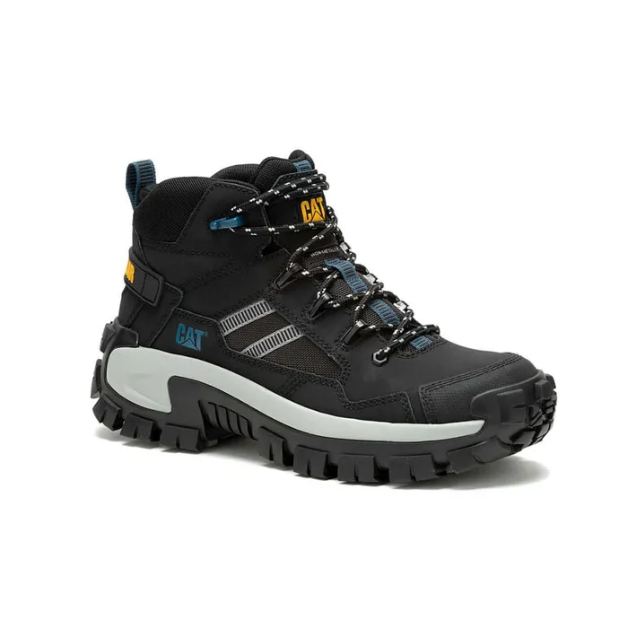 Invader Mid Vent Composite Toe Work Boot Black Men Cat Footwear Boots