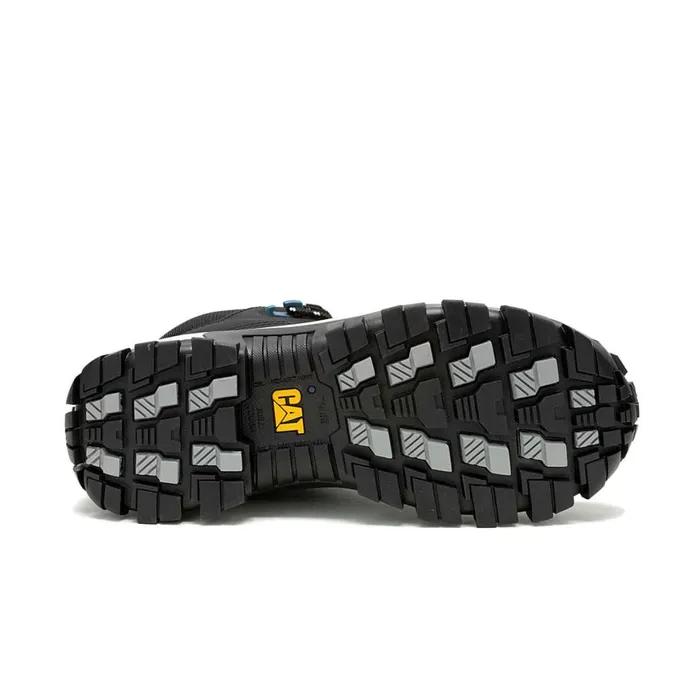 Invader Mid Vent Composite Toe Work Boot Black Men Cat Footwear Boots