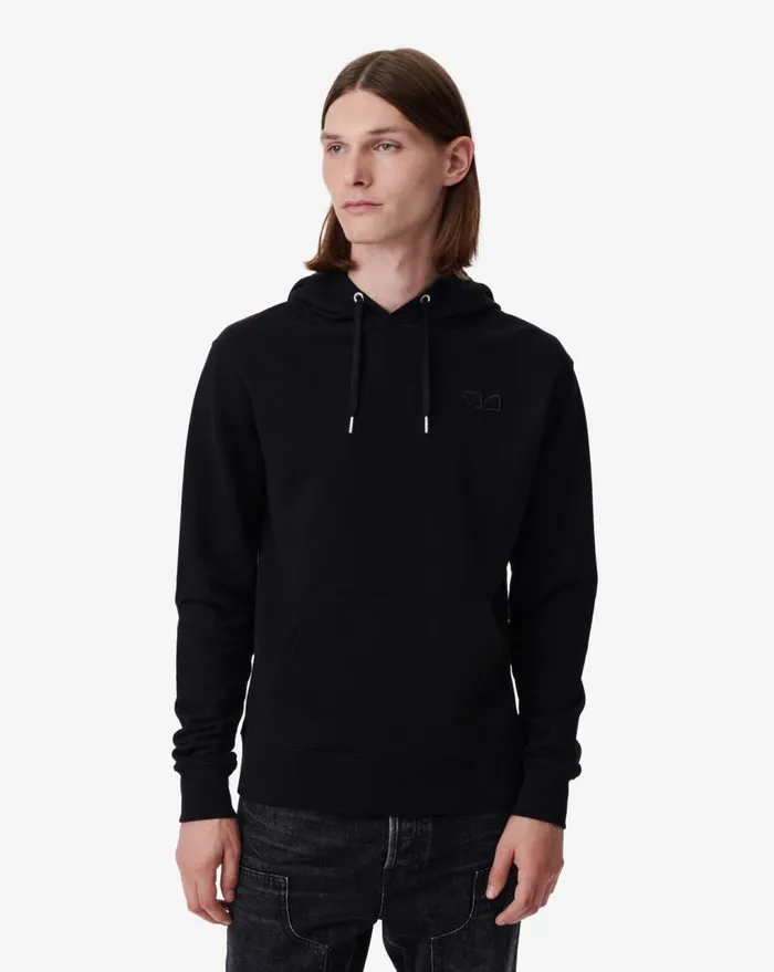 IRO DAMA IRO LOGO HOODIE Black Men Sweaters