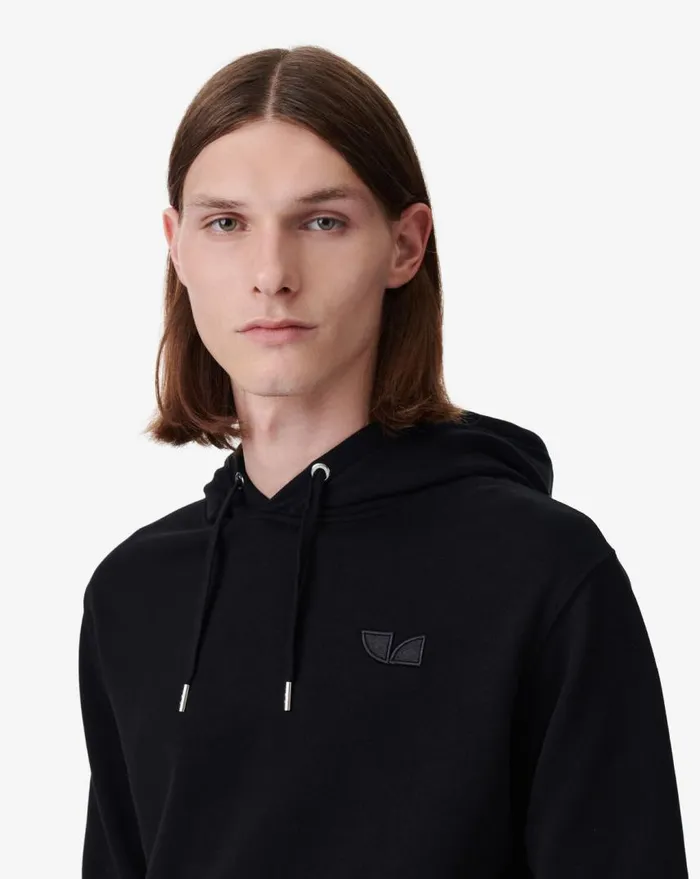 IRO DAMA IRO LOGO HOODIE Black Men Sweaters