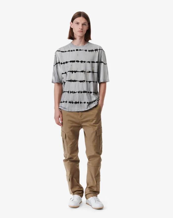 IRO DAO STRAIGHTCUT CARGO PANTS Black Men Jeans and Trousers