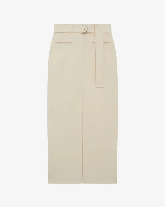 IRO KIRAN HIGHT WAIST LONG SKIRT Natural Women Shorts and Skirts