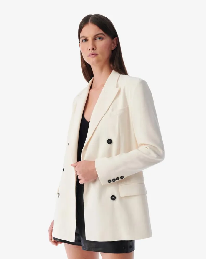 IRO KRISTAL FITTED SUIT JACKET Black Women Jackets and Coats