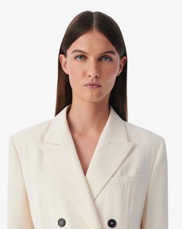 IRO KRISTAL FITTED SUIT JACKET Black Women Jackets and Coats