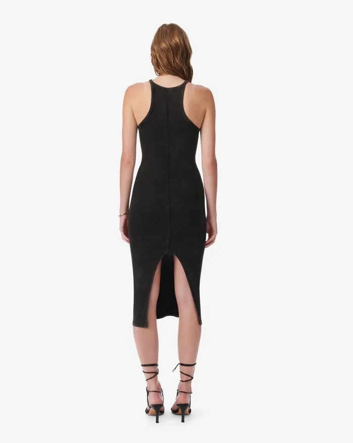 IRO PALOMO LONG SLEEVELESS DRESS Storm Blue Women Dresses