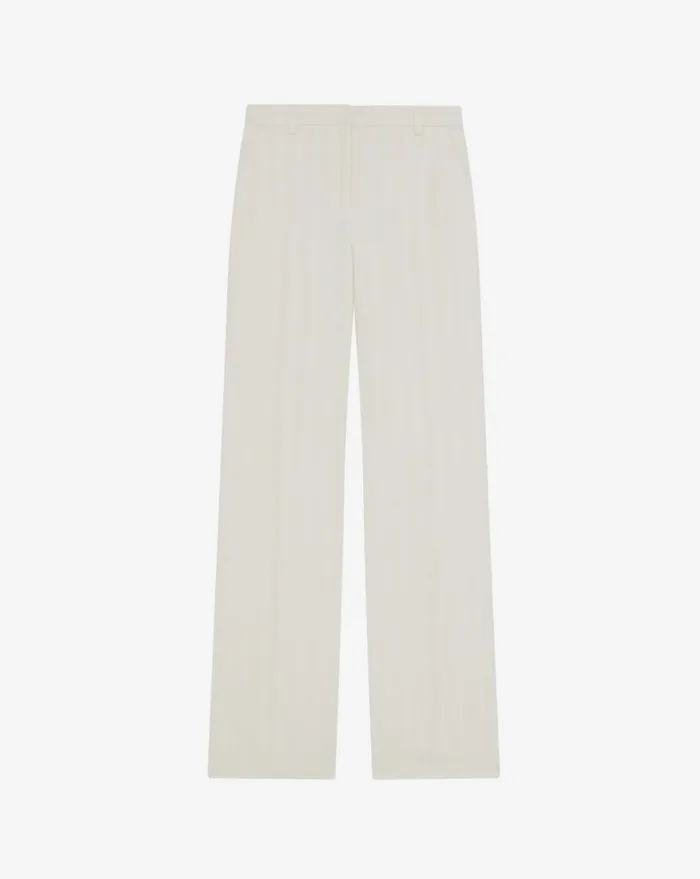 IRO TALISA LINEN PANTS Ecru Women Trousers