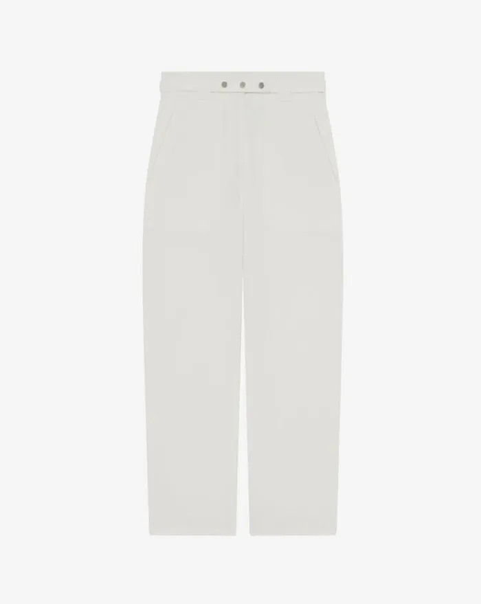 IRO ZOANNAH BELT PANTS White Women Trousers