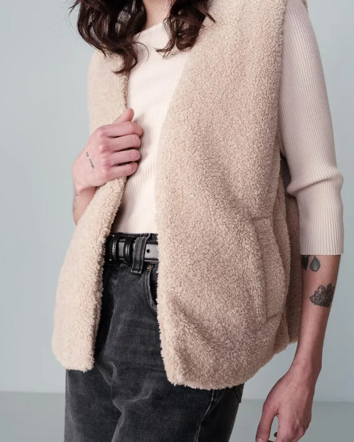 JACKET BEIGE NIU Shop Grace and Mila Vests