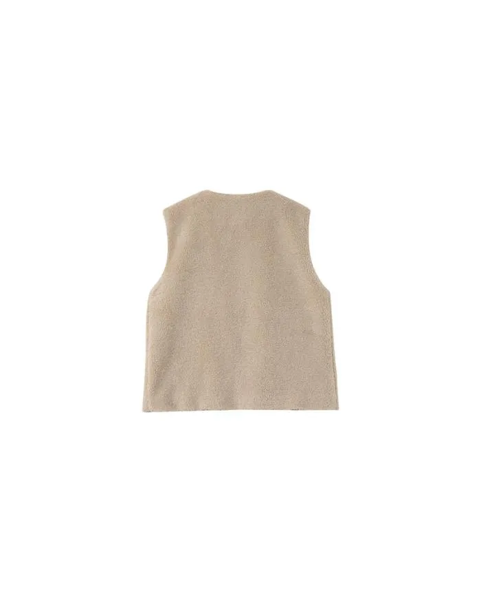 JACKET BEIGE NIU Shop Grace and Mila Vests