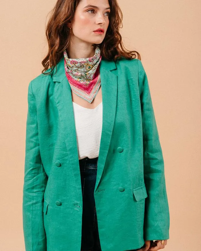 JACKET VERT MOZART Shop Grace and Mila Blazers