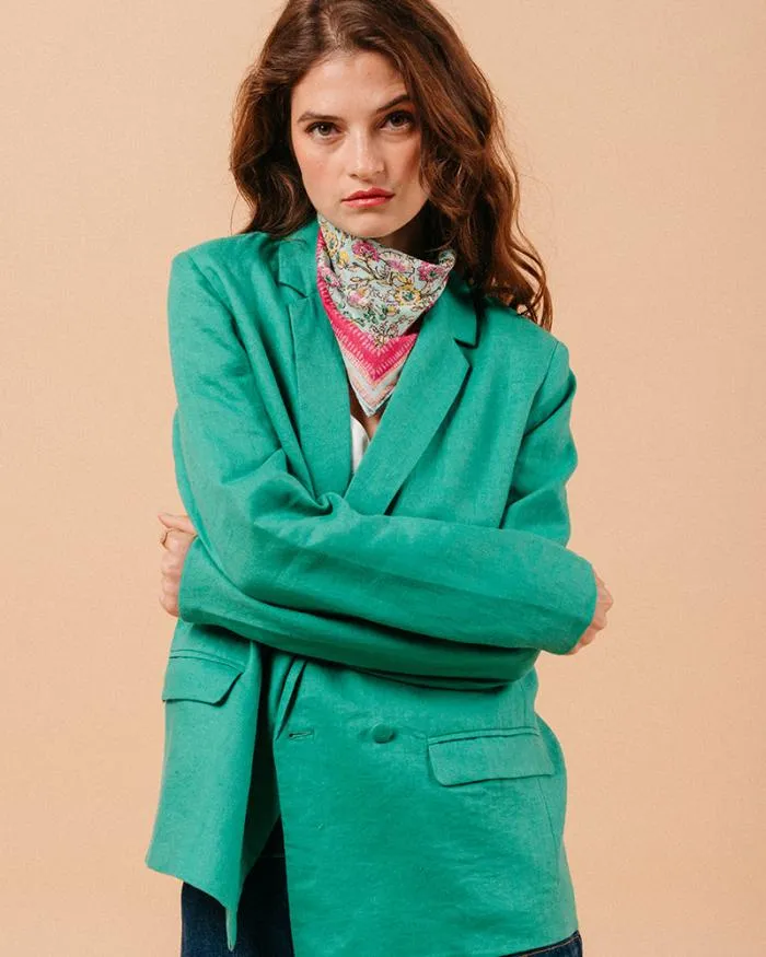 JACKET VERT MOZART Shop Grace and Mila Blazers