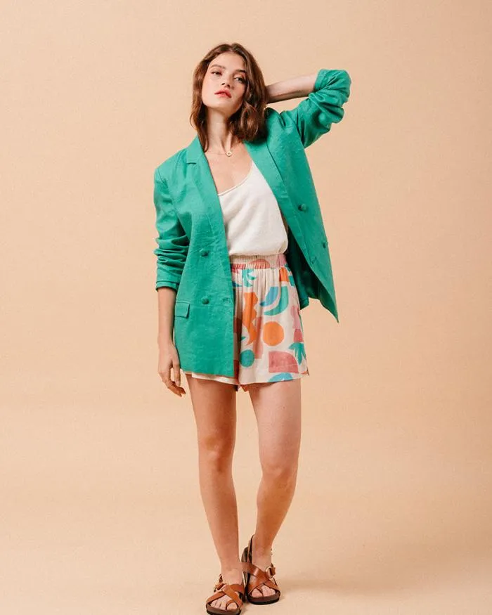 JACKET VERT MOZART Shop Grace and Mila Blazers
