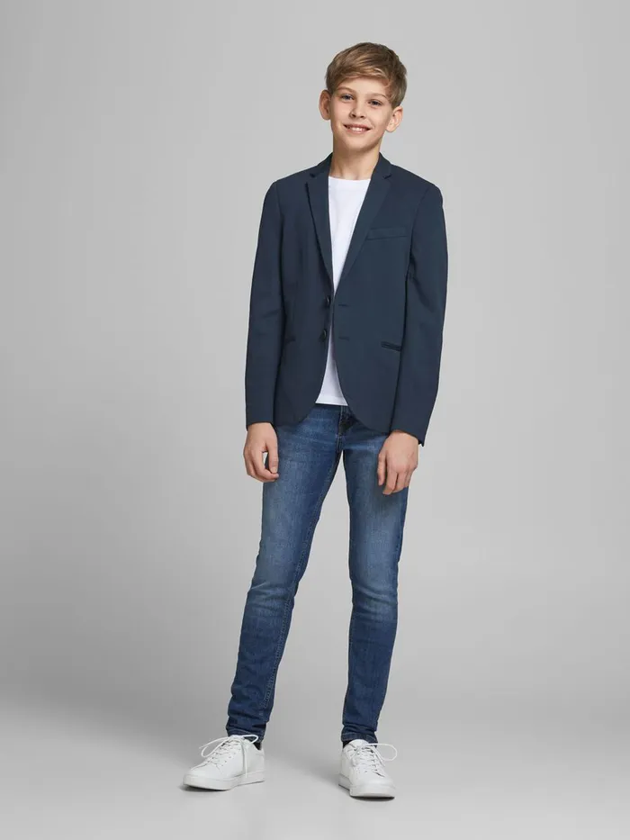 Jackets JACK and JONES Junior BOYS BLAZER Blue Dark Navy
