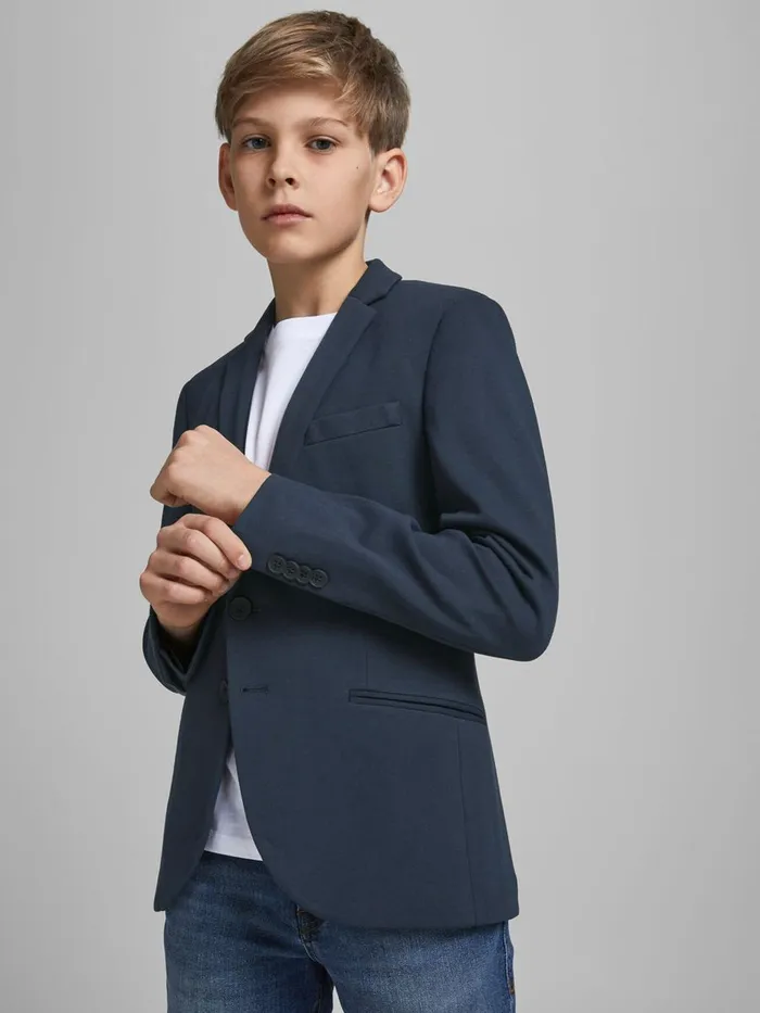 Jackets JACK and JONES Junior BOYS BLAZER Blue Dark Navy