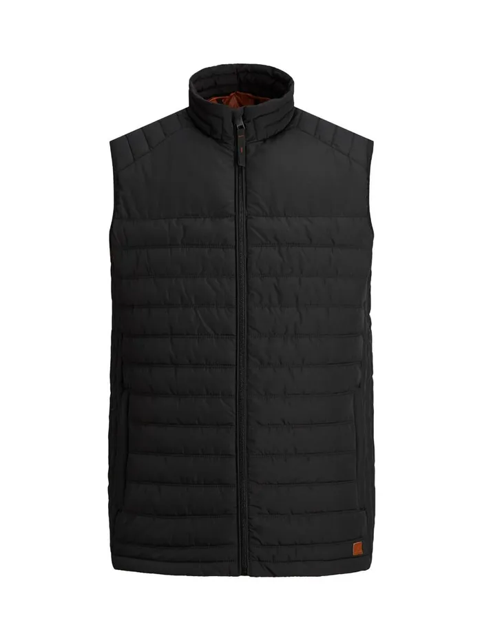 Jackets JACK and JONES Mens BASE WAISTCOAT Black Black
