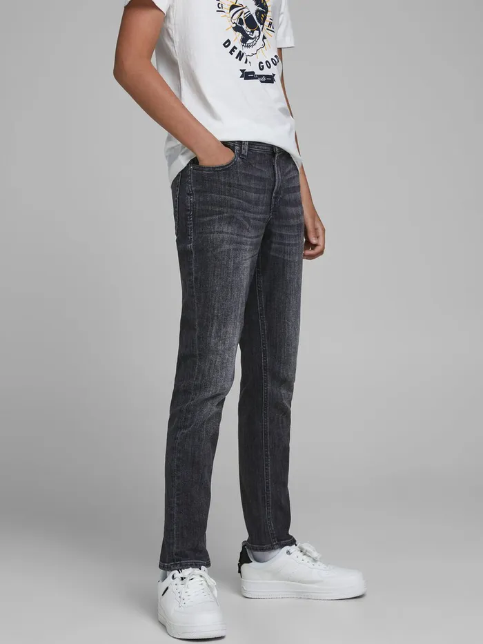 Jeans JACK and JONES Junior BOYS GLENN ORIGINAL SLIM FIT JEANS Black Black Denim Jeans JACK and JONES Junior BOYS GLENN ORIGINAL SLIM FIT JEANS Black Black Denim