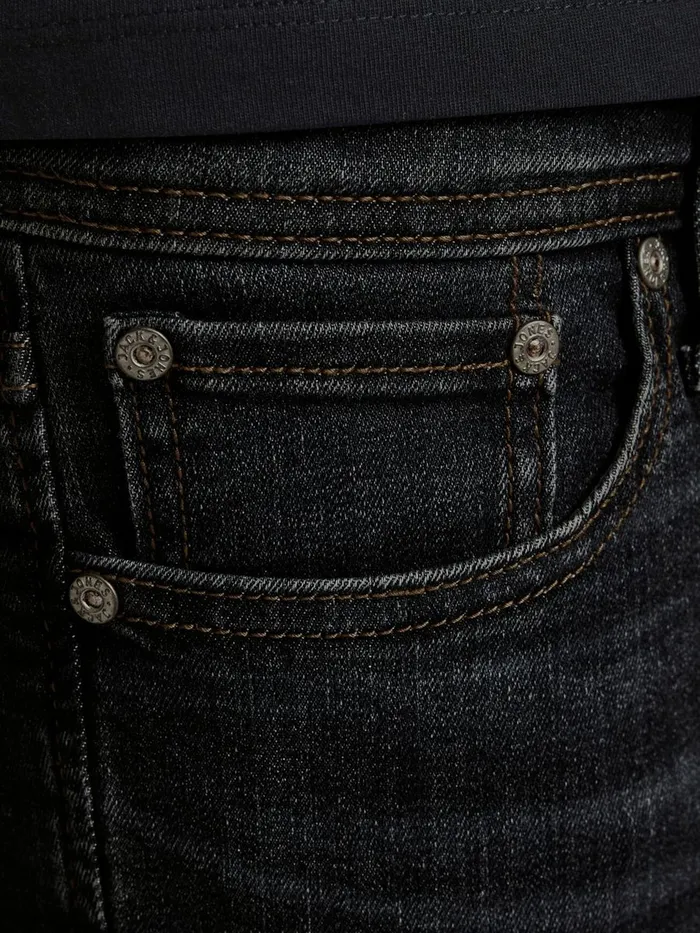 Jeans JACK and JONES Mens 2PACK GELNN ORIGINAL AM SLIM FIT JEANS Black Black Denim