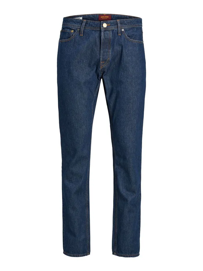 Jeans JACK and JONES Mens CHRIS ORIGINAL AM 999 LOOSE FIT JEANS Blue Blue Denim