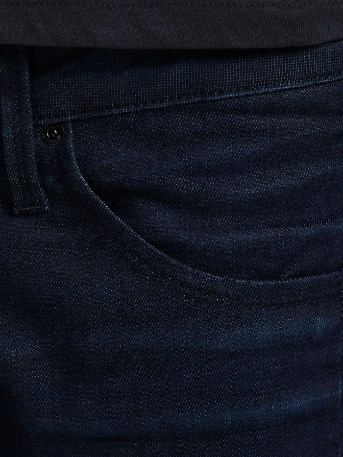 Jeans JACK and JONES Mens GLENN KOBE JJ 462 SLIM FIT JEANS Blue Blue Denim
