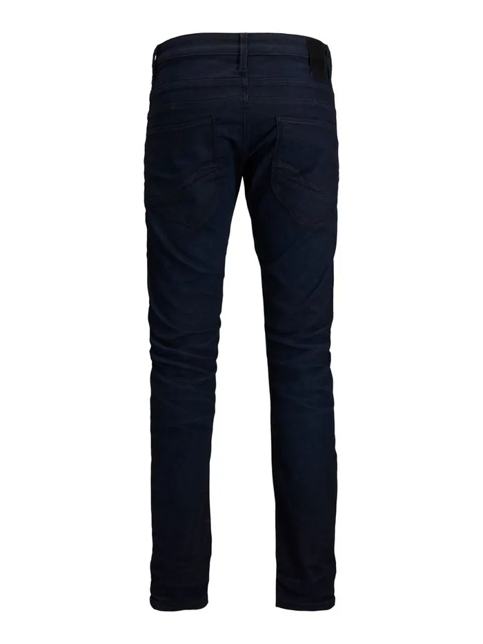 Jeans JACK and JONES Mens GLENN KOBE JJ 462 SLIM FIT JEANS Blue Blue Denim