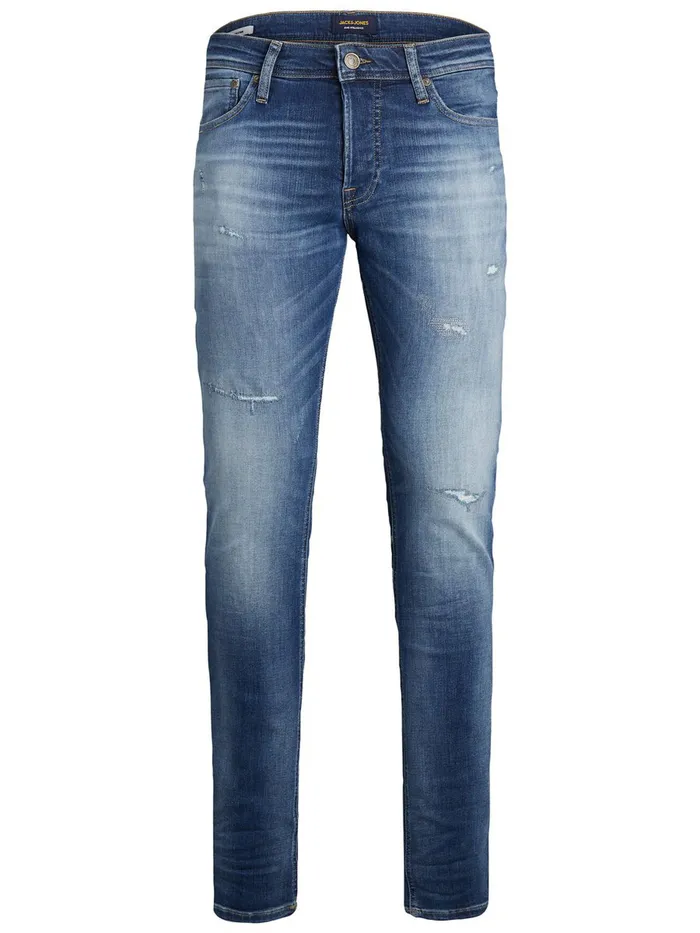 Jeans JACK and JONES Mens GLENN ORIGINAL JJ 259 SLIM FIT JEANS Blue Blue Denim Jeans JACK and JONES Mens GLENN ORIGINAL JJ 259 SLIM FIT JEANS Blue Blue Denim