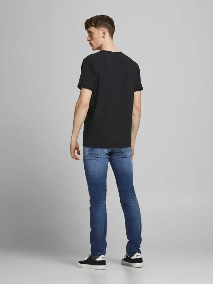 Jeans JACK and JONES Mens GLENN ORIGINAL JJ 259 SLIM FIT JEANS Blue Blue Denim