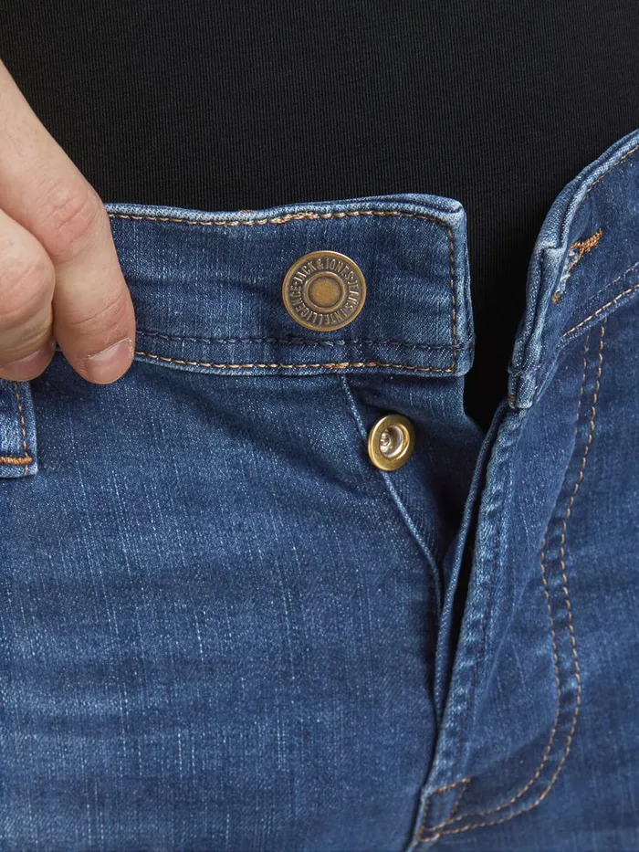 Jeans JACK and JONES Mens GLENN ORIGINAL JJ 259 SLIM FIT JEANS Blue Blue Denim
