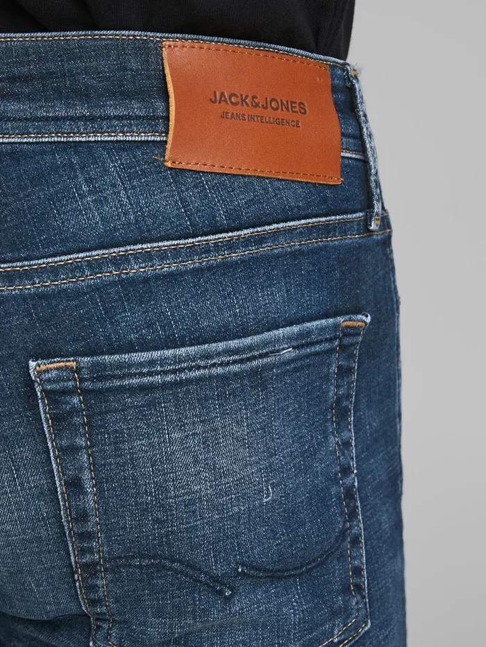 Jeans JACK and JONES Mens LIAM ORIGINAL JJ 244 SKINNY FIT JEANS Blue Blue Denim