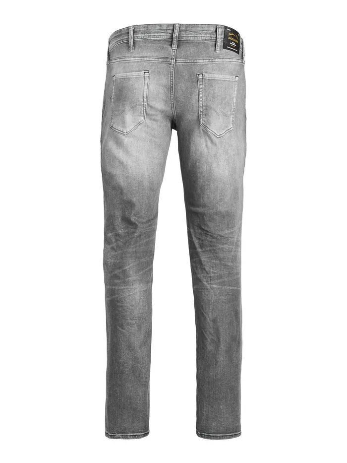 Jeans JACK and JONES Mens TIM ORIGINAL JOS 183 PLUS SIZE SLIM FIT JEANS Grey Grey Denim