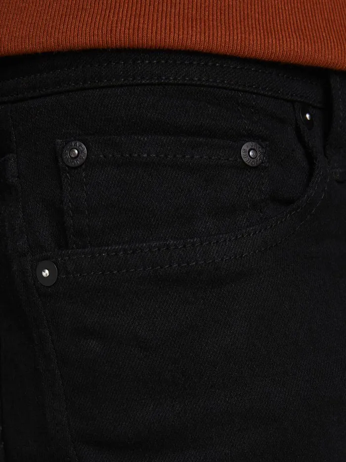 Jeans JACK and JONES Mens TOM ORIGINAL NA 042 SKINNY FIT JEANS Black Black Denim