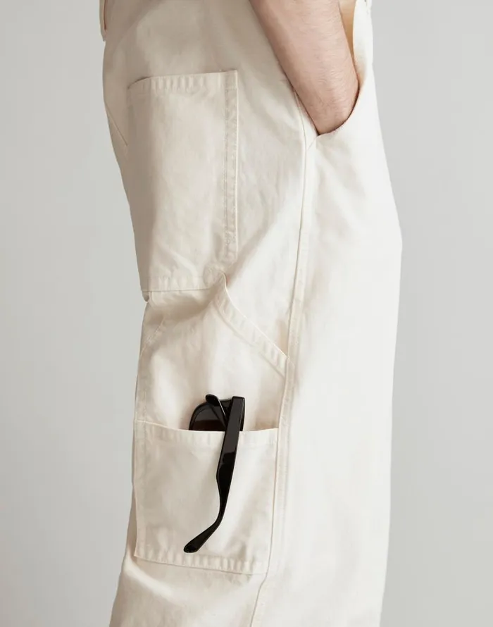 Jeans Men Madewell GarmentDyed Canvas Overalls Vintage Canvas