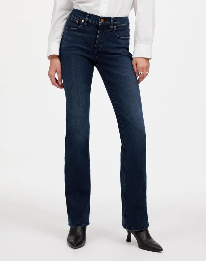 Jeans Women Madewell Kick Out FullLength Jeans Kingston Wash