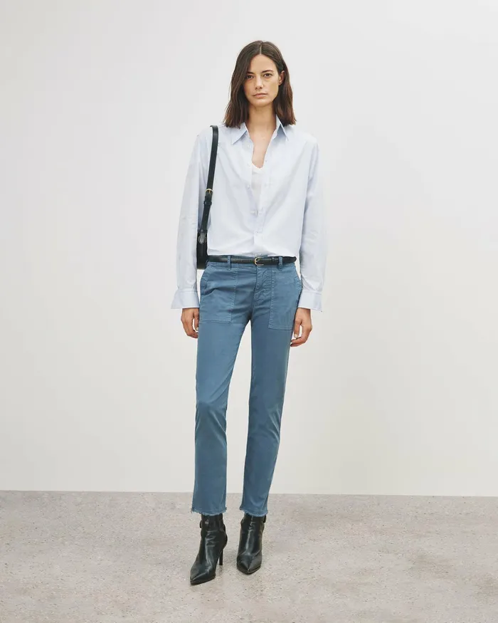 JENNA PANT Stone Women Nili Lotan Pants and Shorts