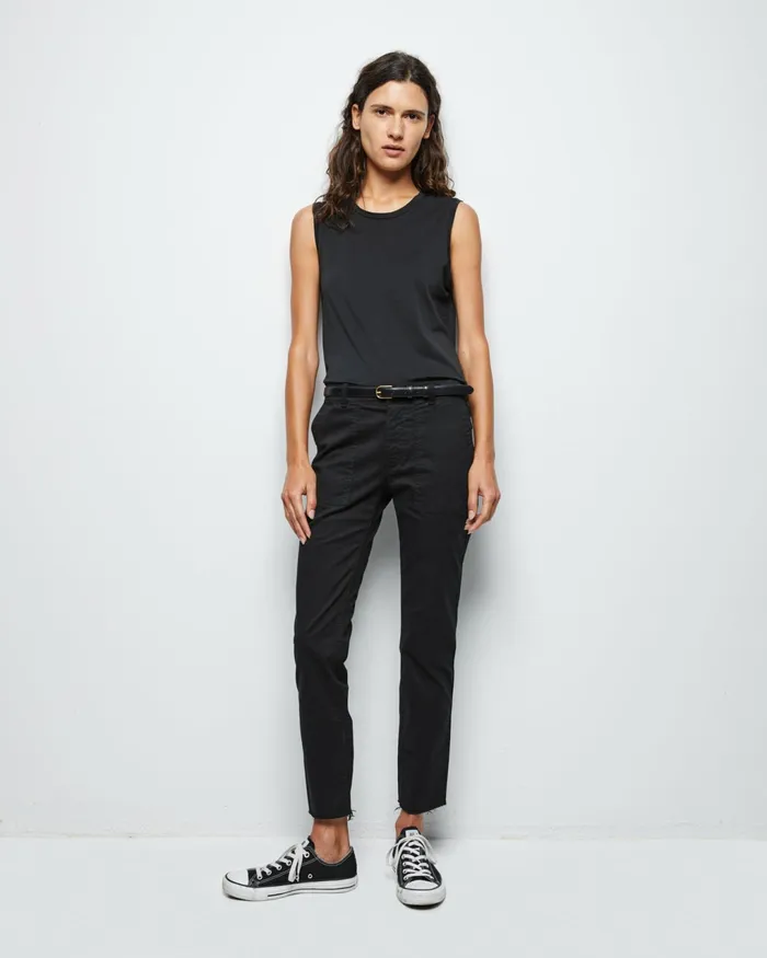 JENNA PANT Stone Women Nili Lotan Pants and Shorts