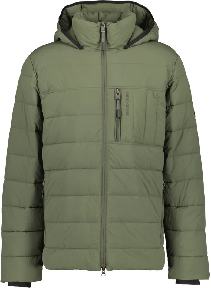 Jona Jacket Deep Green Men Didriksons Insulated Jackets