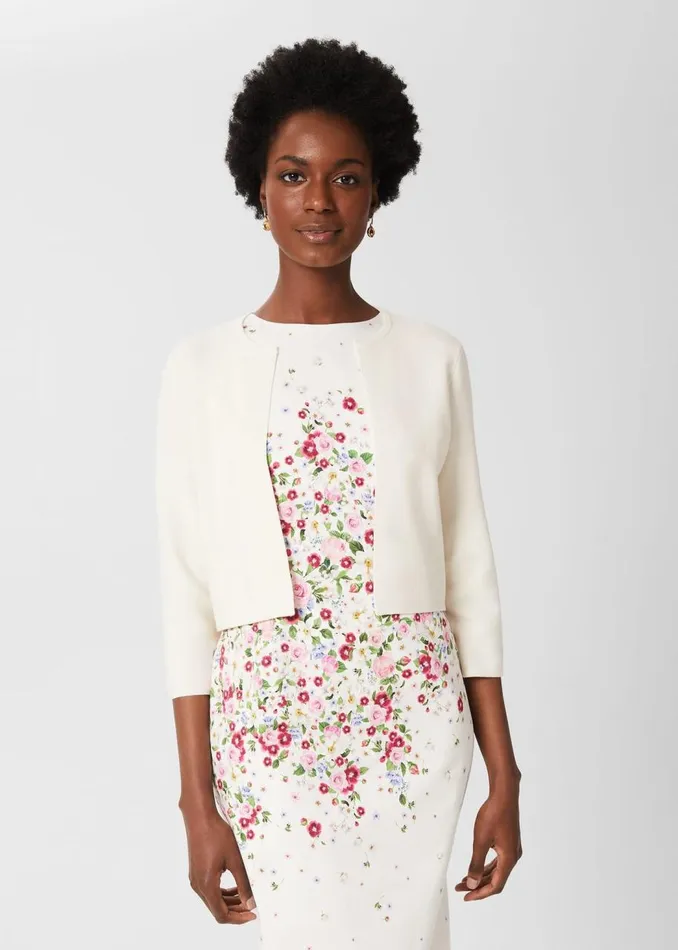 Jumpers and Cardigans Women HOBBS Ella Cardigan Ivory