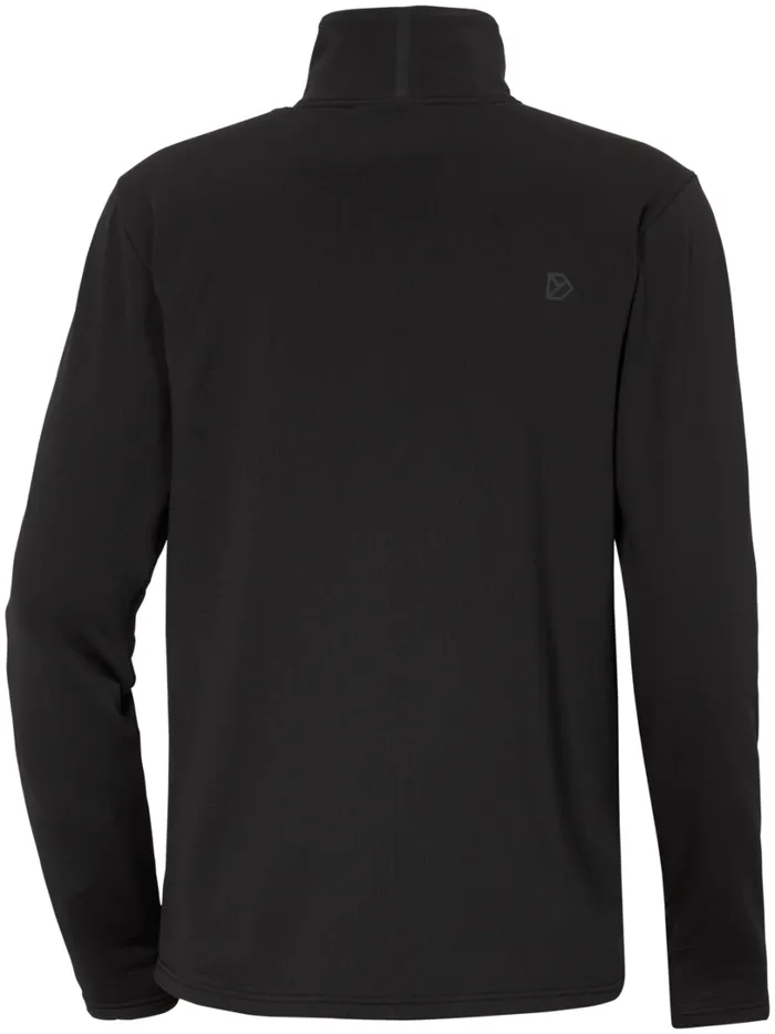Kalle HalfZip Black Men Didriksons Fleece and Midlayers