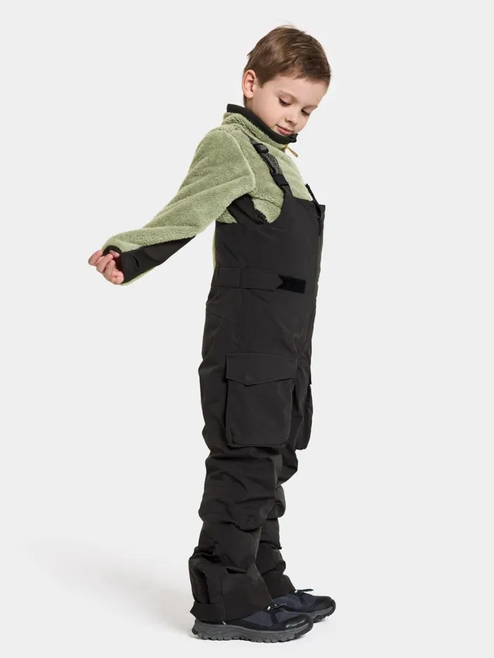 Karbonat Kids039 Bib Pants Black Kids Didriksons Snow Pants