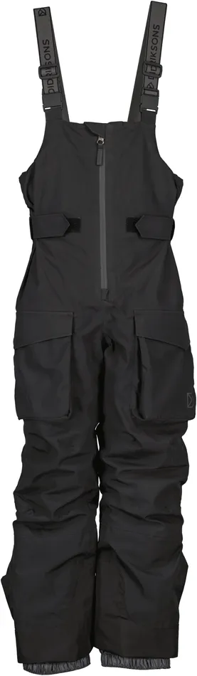 Karbonat Kids039 Bib Pants Black Kids Didriksons Snow Pants