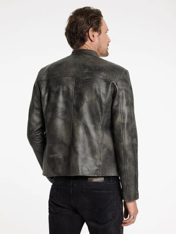 KEELER RACER JACKET Carbon Men John Varvatos Coats And Jackets